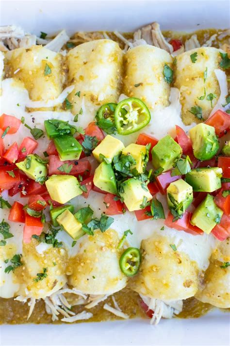 Easy Enchiladas Verdes Recipe Evolving Table Recipe Chicken