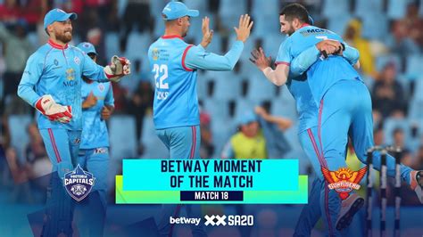 Betway Moment Of The Match Betway SA20 Match 18 Wayne Parnell PCvSEC