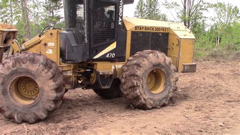 Hydro Ax 470 Feller Buncher Youtube