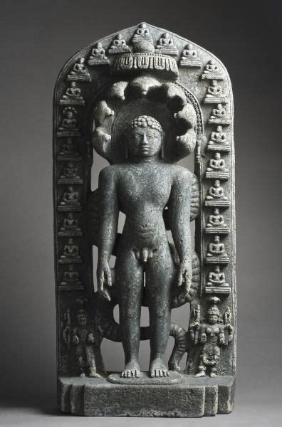 Stele With Twenty Four Jinas Indian Sculpture Krishna Statue Stele