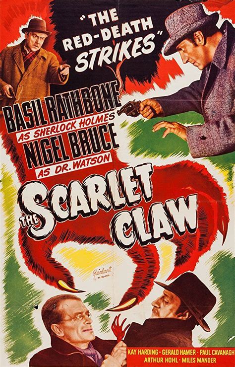 The Scarlet Claw (1944) Horror Movie Posters, Cinema Posters, Concert Posters, Film Posters ...