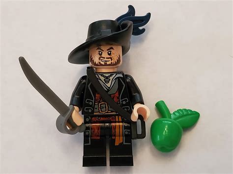 Hector Barbossa Lego Pirates Of The Caribbean Minifigure