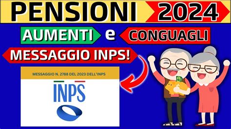 Aumenti Pensioni Gennaio Conguagli Irpefmessaggio Da Parte Dell