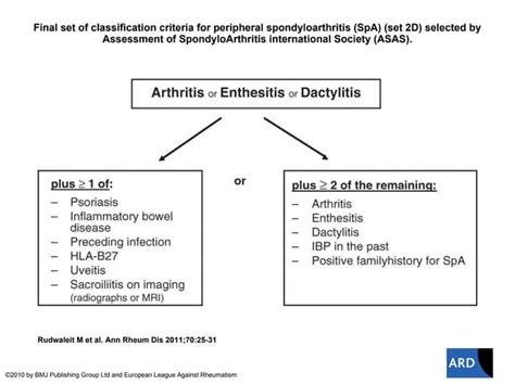 Spondyloarthritis diagnosis criteria | PPT