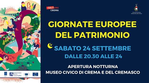 Manifestazione Giornate Europee Del Patrimonio Cultura Crema