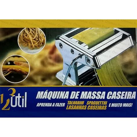 Maquina De Massa Caseira Util Macarrao Lasanha Submarino