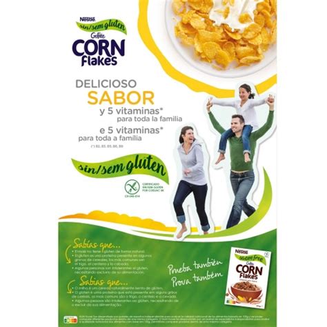 Cereales De Maíz Corn Flakes Nestlé Sin Gluten 375 G Supermercado