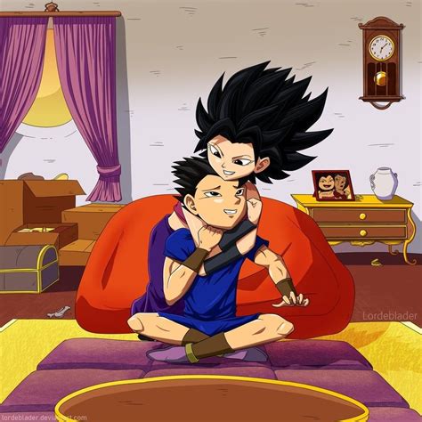 Kyabe Y Caulifla Anime Dragon Ball Dragon Ball Art Dragon Ball Super