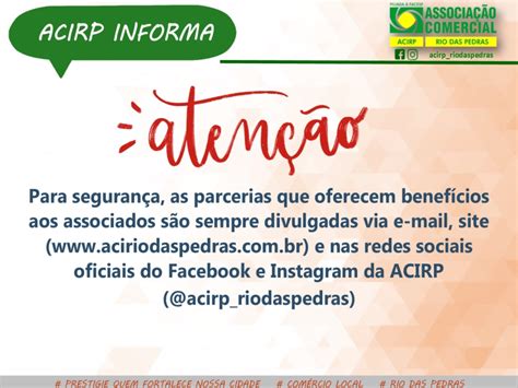 ACIRP INFORMA Segurança nas Parcerias aos Associados Associação