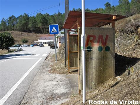 Paragem De Autocarro Antiga Da Rn Rodovi Ria Nacional