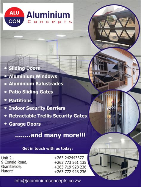 Aluminium Concepts Construction Industry Federation Of Zimbabwe