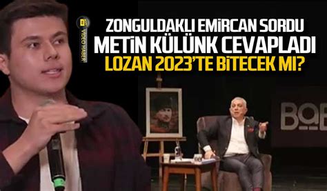 Metin K L Nk Yan Tlad Lozan Te Bitecek Mi