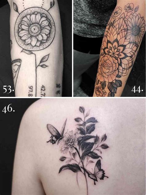 53 Zinnia Tattoo Flower Ideas - Tattoo Glee