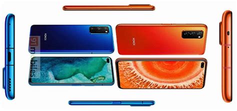 Honor V30 Renders Show New Punch Hole Selfie Cam No 3 5mm Jack