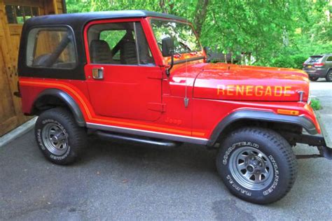 Jeep Cj Renegade Original Paint Survivor Unrestored Time