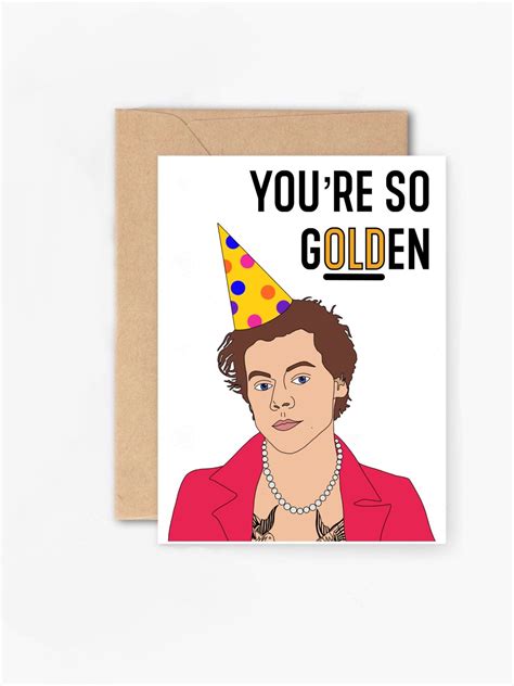 Harry Styles Birthday Card Artofit