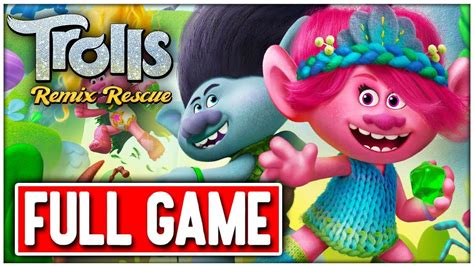 Dreamworks Trolls Remix Rescue Gameplay Walkthrough Full Game No