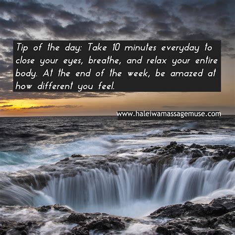 Achieve And Believe Llc Haleiwa Massage Muses Tip Of The Day