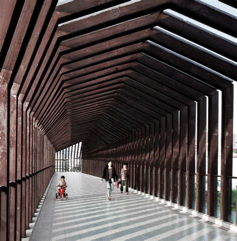 Pasarela Peatonal En Foshan Adarc Associates Archdaily En Español