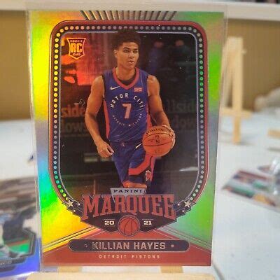 Panini Chronicles Marquee Killian Hayes Rc Ebay