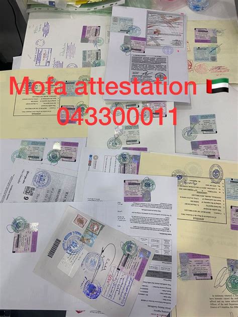 Mofa Attestation In Uae Uae Ajman School Certificates