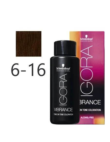 Schwarzkopf Igora Vibrance Rubio Oscuro Ceniza Marr N