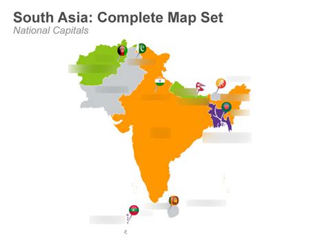 South Asia Countries and Capitals Diagram | Quizlet