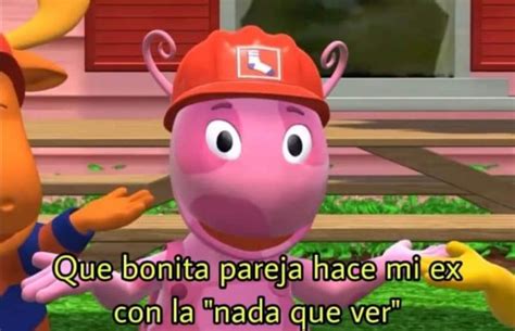 Pin De Any En Backyardigans Frases De Barbie Im Genes Divertidas Memes