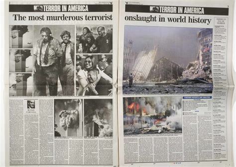 Newspaper: Doomsday America: Thousands Killed After Hijacked Planes are