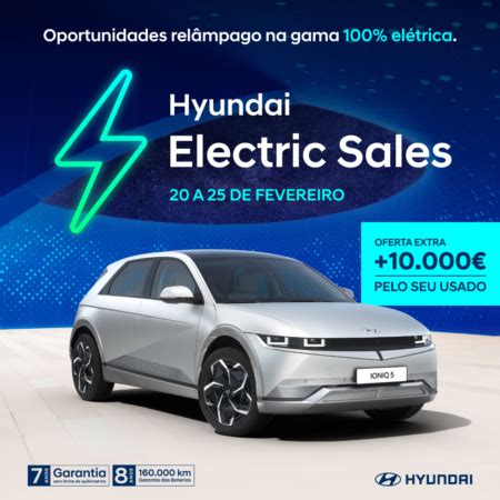 Hyundai Electric Sales conheça a campanha que oferece até mais de 10