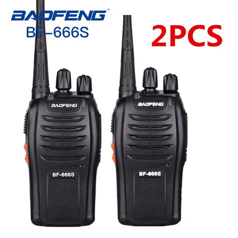 Pcs Baofeng Bf S Walkie Talkie Portable Radio Bf S W Uhf