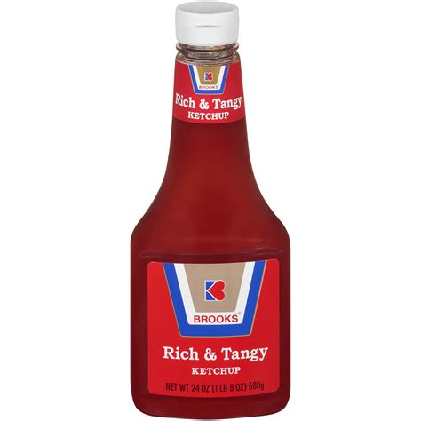 Brooks Rich And Tangy Tomato Ketchup 24 Oz