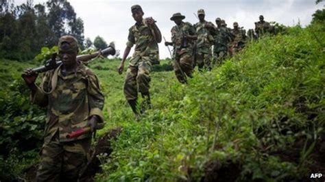 Dr Congo S M Rebels Rwandan Support Falling Bbc News