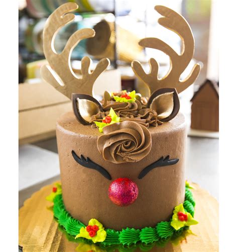 Rudolph The Red Nosed Reindeer Cake Cake Reindeer Cake