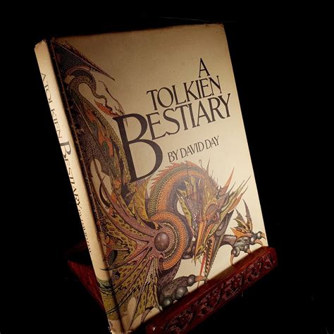 A Tolkien Bestiary By David Day Hard Cover Illustrated Etsy