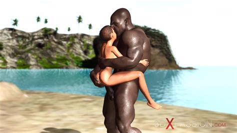 3dxpassion Sexy Ebony Gets Fucked By A Black Guy On The Savage Island Big Black Porn Videos