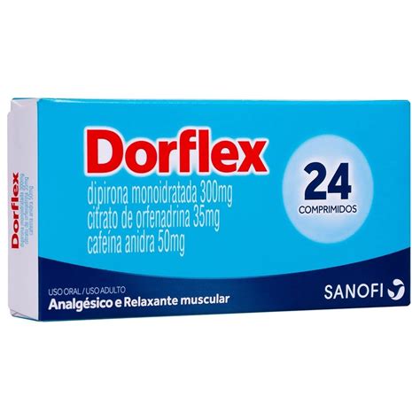 Qual A Composição Do Dorflex - Analgésico Dorflex 24 Comprimidos: Preço e para que serve