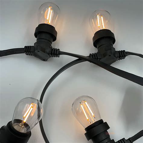 Commercial Low Voltage Led Festoon Party Light Kit At 900mm Intervals