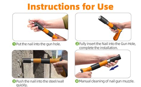 Amazon Manual Mini Steel Nail Gun Speed Adjustable Mini Nail