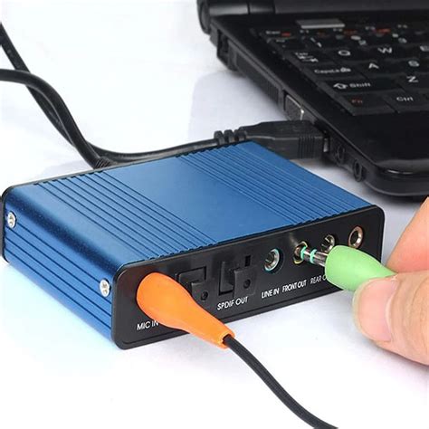 Neue Externe Kan Le Audio Usb Optische Soundkarte Adapter F R