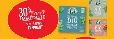 Promo La Gamme éléphant chez Match iCatalogue fr