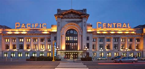 Via Rail Vancouver train station and nearby places - Historic Places Days