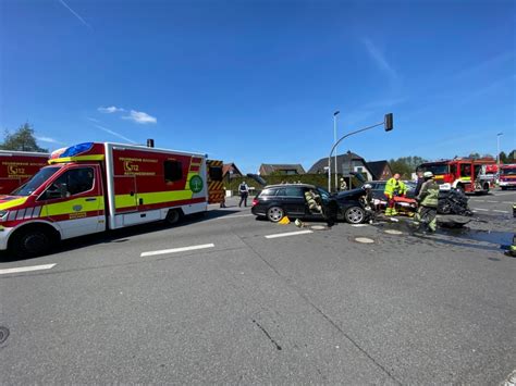 Verkehrsunfall Mit Drei Beteiligten Einsatzbericht Bocholt