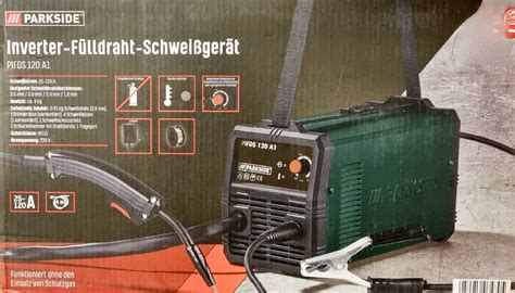 Parkside Schwei Ger T Pifds A Inverter F Lldraht Inkl