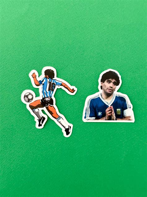 Stickers de vinilo "Maradona" - Alfredo Bijouterie