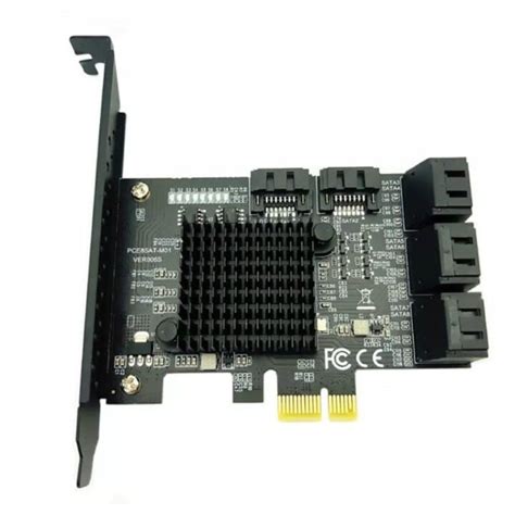 Placa Pci Express Porturi Sata Iii Expansion Card Sata La Pcie