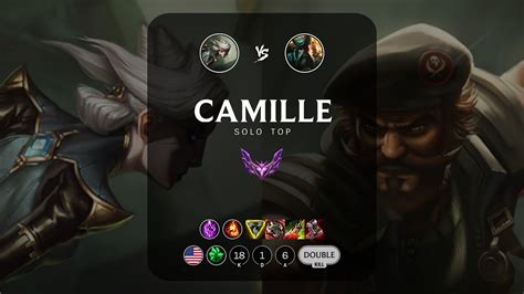 Camille Top Vs Gangplank Na Master Patch 13 3 Youtube