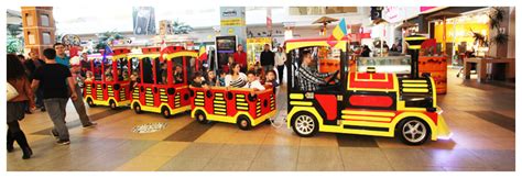 shopping mall train