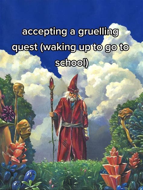 Wizard Accepting A Gruelling Quest Really Funny Pictures Funny