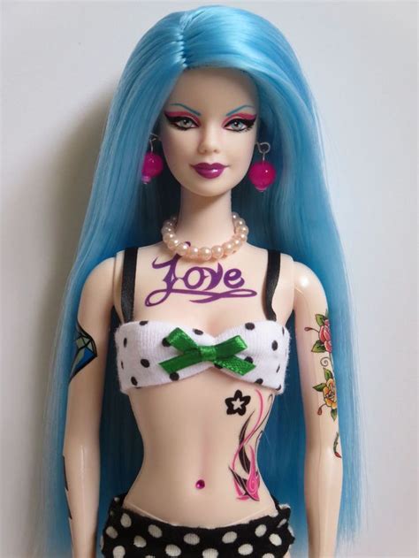 Bikini Tattoo, Realistic Dolls, Hair Tattoos, Barbie Dolls, Barbie ...